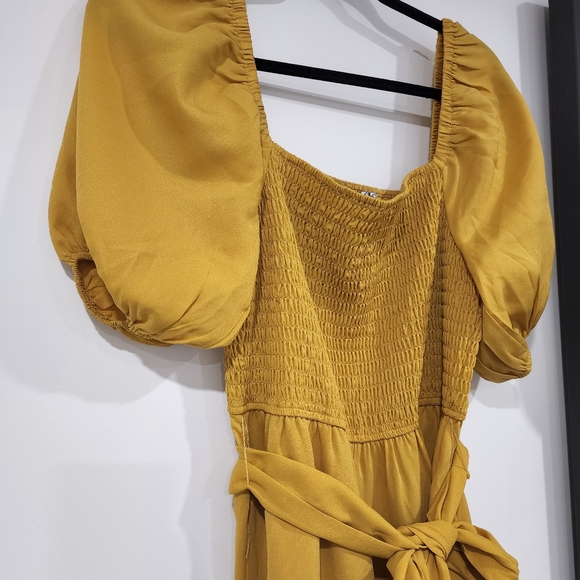 Mustard Yellow Jump Suite - Picture 5 of 11